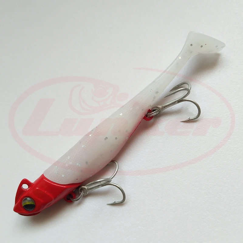 Lunker Swim Bait Jig Head Fishing Soft Lure 19g 23g 30g 37g