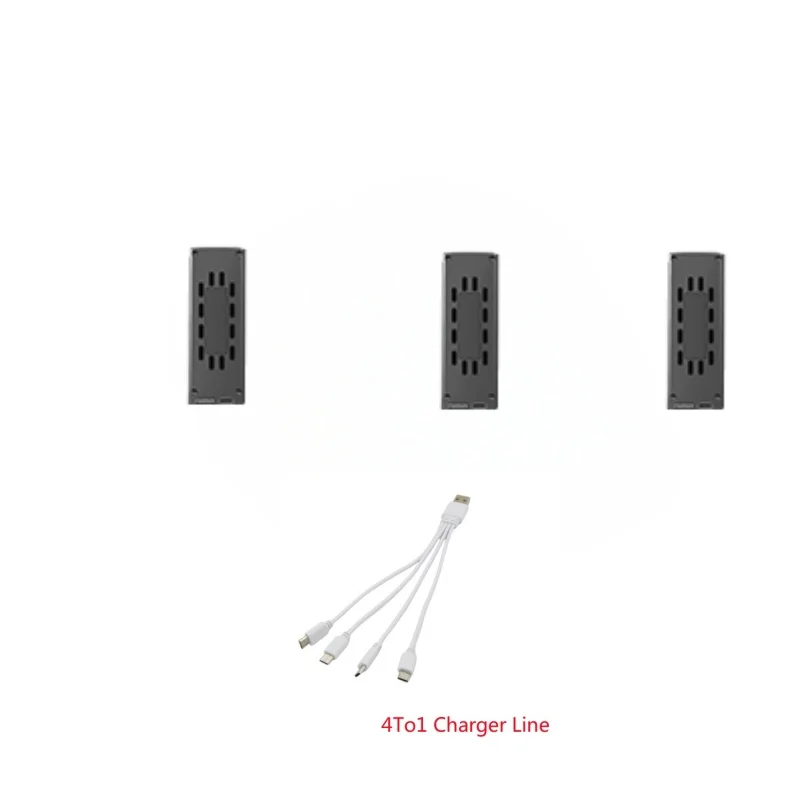 Batterie de Drone RG806 MAX 3.7v 1800mAh, accessoires, télécommande d'hélice, ligne USB 4 en 1, pièces de rechange pour Drone RG806 MAX