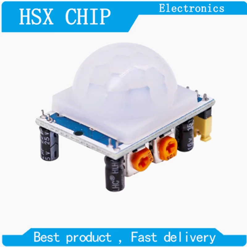 HC-SR501 Adjust IR Pyroelectric Infrared PIR Motion Sensor Detector Module For Arduino