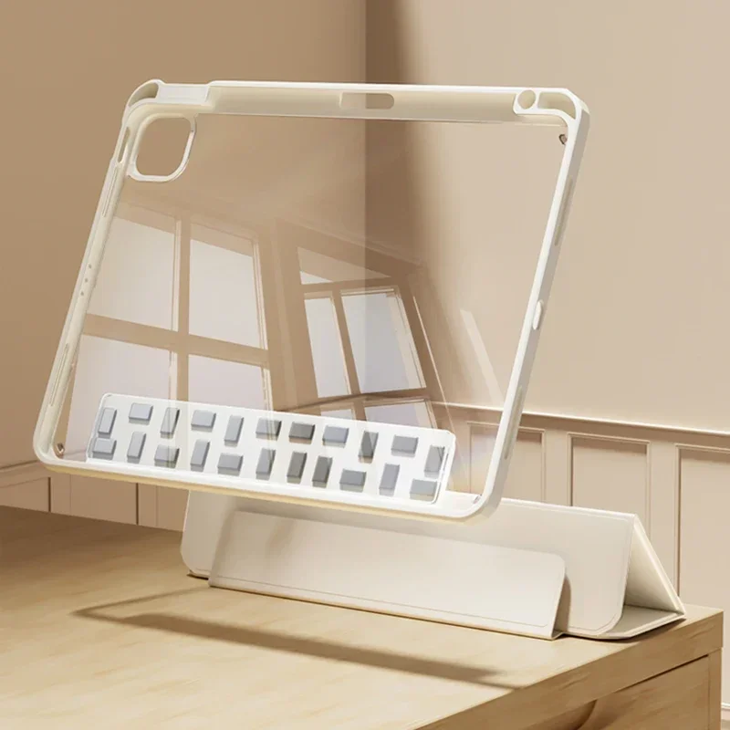 حافظة فصل مغناطيسية جديدة لعام 2025 لجهاز IPad A16 11th Gen 10th 10.2 "غطاء لـ Air7 M3 11/13 بوصة Air6/5/4 M2 Pro 11 13 12.9 Funda