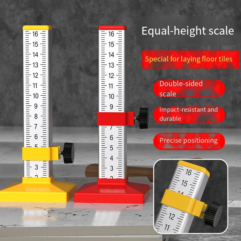 0-160mm Aluminum alloy Tile Leveling Ruler High Precision Horizontal Bubble Ruler Adjustable Engineers Measuring Tool