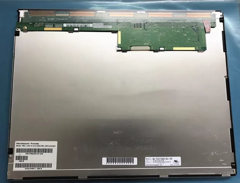 15 inch NL10276BC30-39 LCD Screen Display Panel ,stock test shows normal
