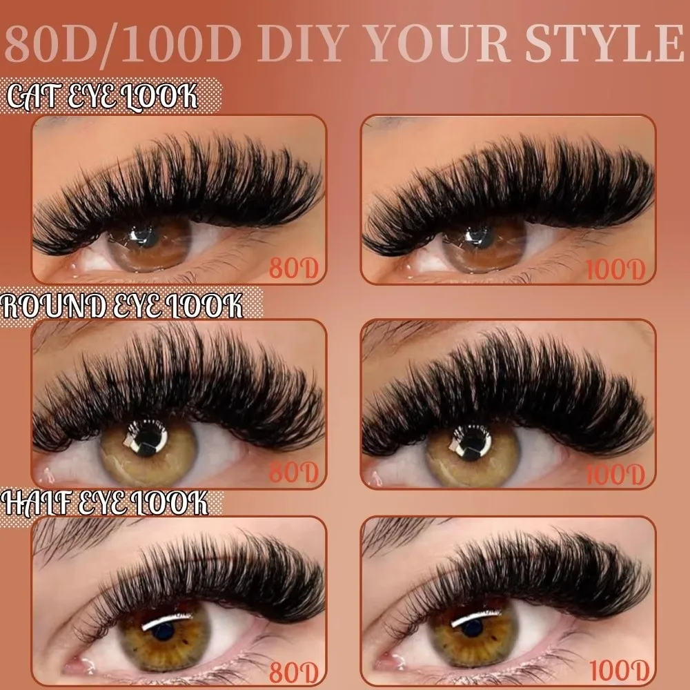 Mega Volume Lash - Długotrwałe sztuczne rzęsy D Curl Mega