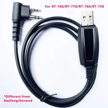 Cable de programación USB para walkie-talkie, para Radtel RT-780, RT-770, RT-760, RT-750, Radio bidireccional