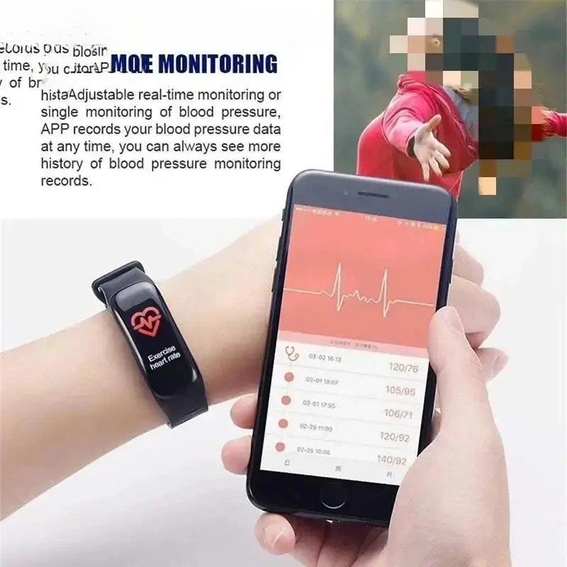 C1 Plus Smart Watch Men Women Bluetooth Step Counting Sports Bracelet Fitness Tracker Heart Rate Blood Pressure Sleep image 4