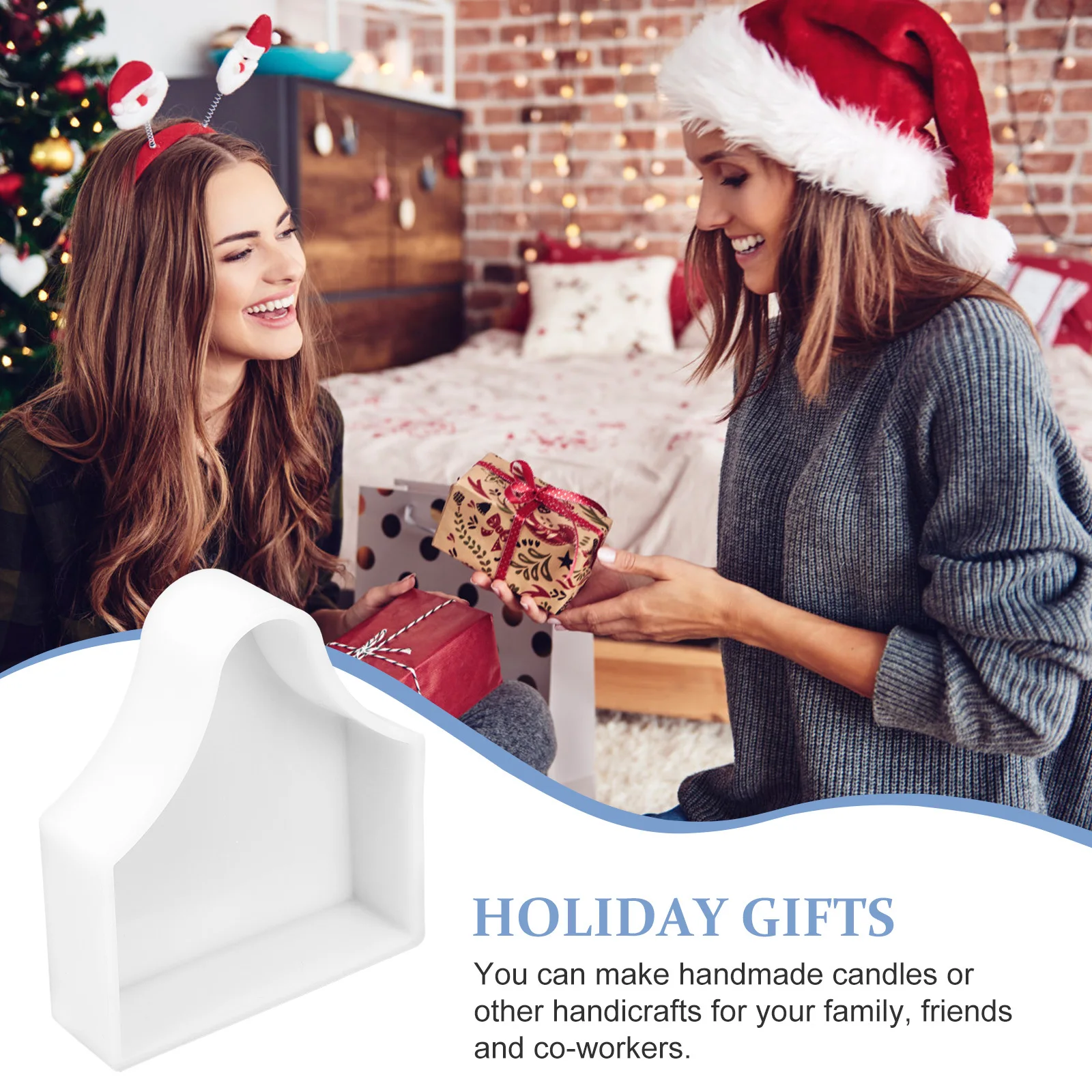 

Scented Making Mould Tag Shape DIY Silicone Nonstick Handmade Ornaments Soap Supplies Car Freshie Molds