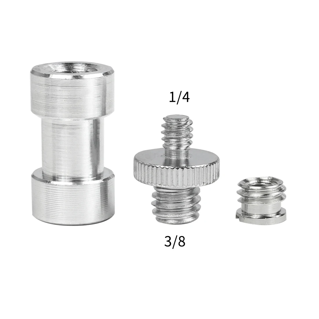 Männlich Weiblich Schraube Adapter 1/4" 3/8" Mount Set Gewinde Schraube Adapter Konvertieren für Kamera Stativ Licht Stehen Kugelkopf – Detail 23