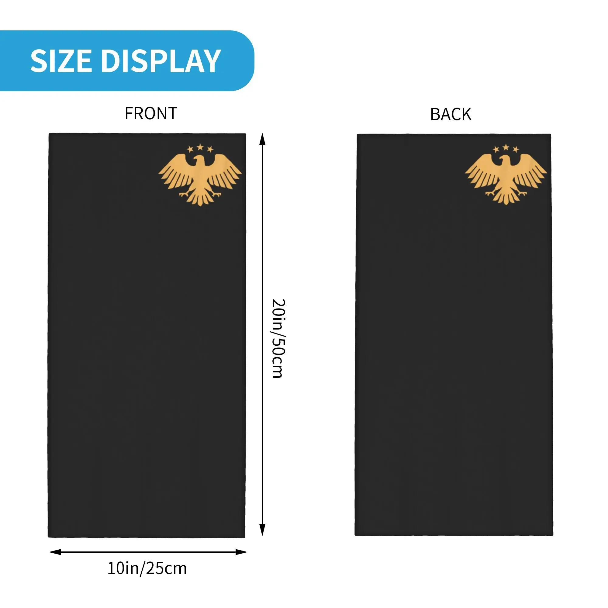 New Eagle of Syria 2025 Symbol Bandana Neck Gaiter Balaclavas Wrap Scarf Printed Syrian Proud Headband Multi-use Unisex Adult Wi