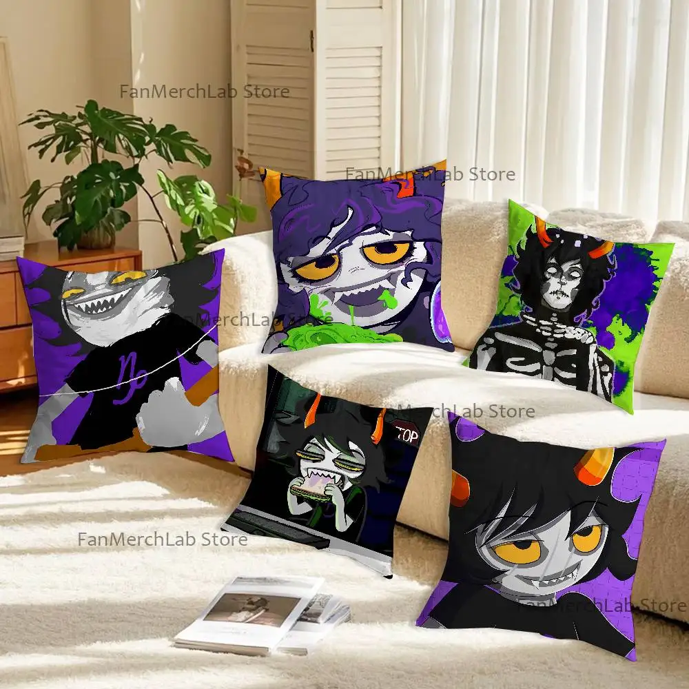 

G-GamzeeS M-Makara Fanart Pillow Case Plush Fabric Soft Pillowcase Double Sided Print Sofa Cushion Cover Throw