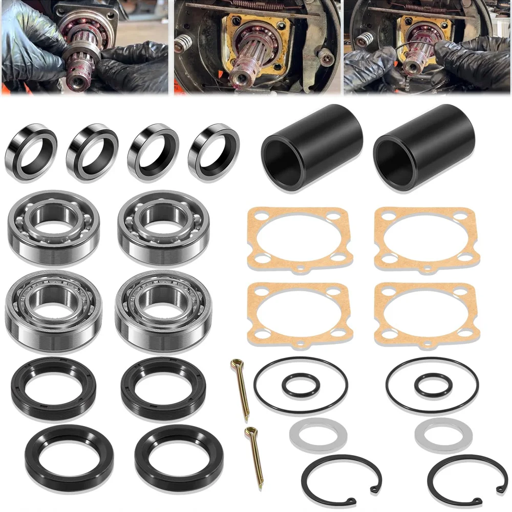Kit de Retenes de Rodamientos de Eje Trasero para VW Tipo 1 Bug Karmann Ghia, para Volkswagen Tipo 3 Squareback Fastback Notchback Beetle con Ejes IRS