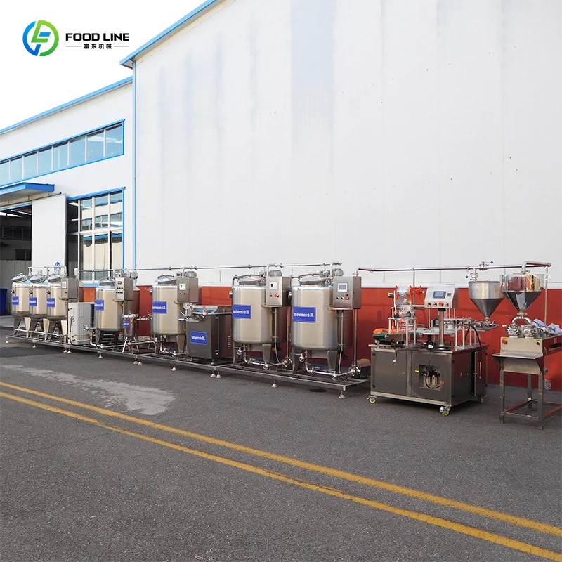 Yogurt Plant Fully Automatic Yogurt Pasteurization Maker Machine High Quality Customized Optimize Quality and Enhance Efficiency