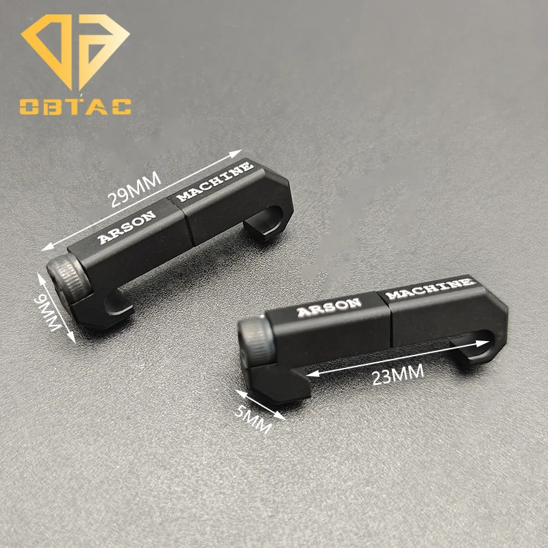 Tacatical 2/3PCS Arson Machine Switch Cable Clip CNC Rifle M600 M300 Series Scout Light Remote Switch Wire Guide Fit 20MM Rail