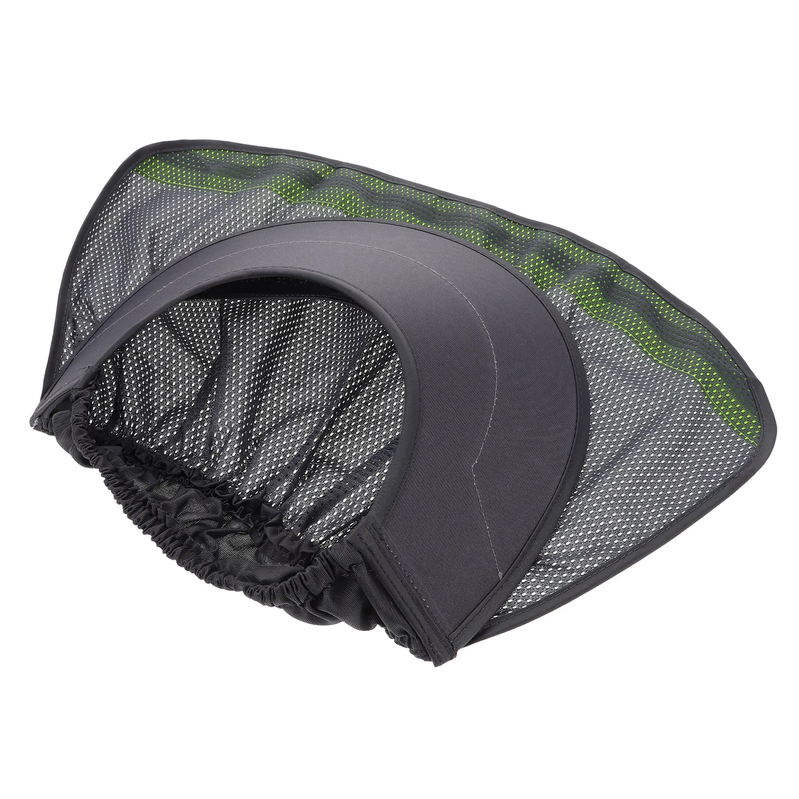 Hard Hat Sun Shade Visor with Neck Cover Full Brim Mesh Design for Outdoor Work Construction Sites Uv Blocking Ventilation