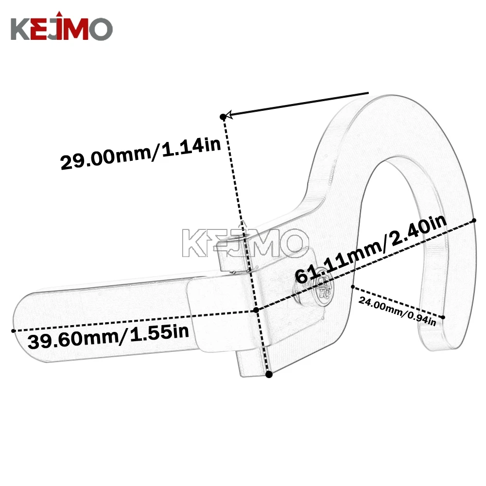2026 FOR CFMOTO CF MOTO 250 NK 250 250NK NK250 CF250NK Motorcycle Horn Switch Button Extension Bracket 2018-2022 2023 2024 2025