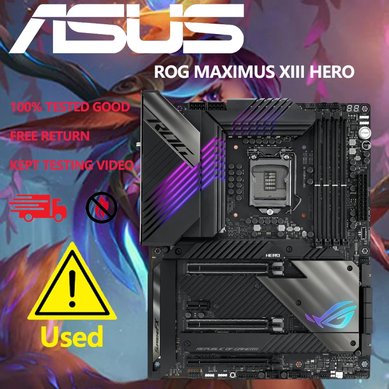 ASUS ROG MAXIMUS XIII HERO ATX LGA 1200 Gaming Motherboard