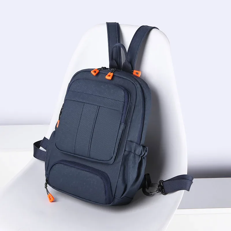 2024New Multifunctional Chest Sling Bag Blocking Sling Backpack Crossbody Chest Bag Daypack for Hiking Travel