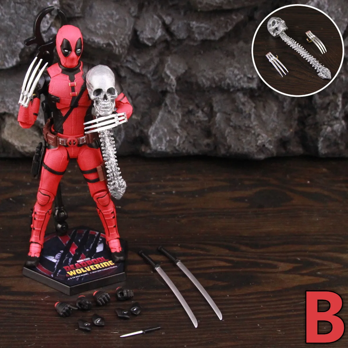 ZD Toys Marvel 2024 Movie Deadpool 3 Deadpool & Wolverine 1/10 8