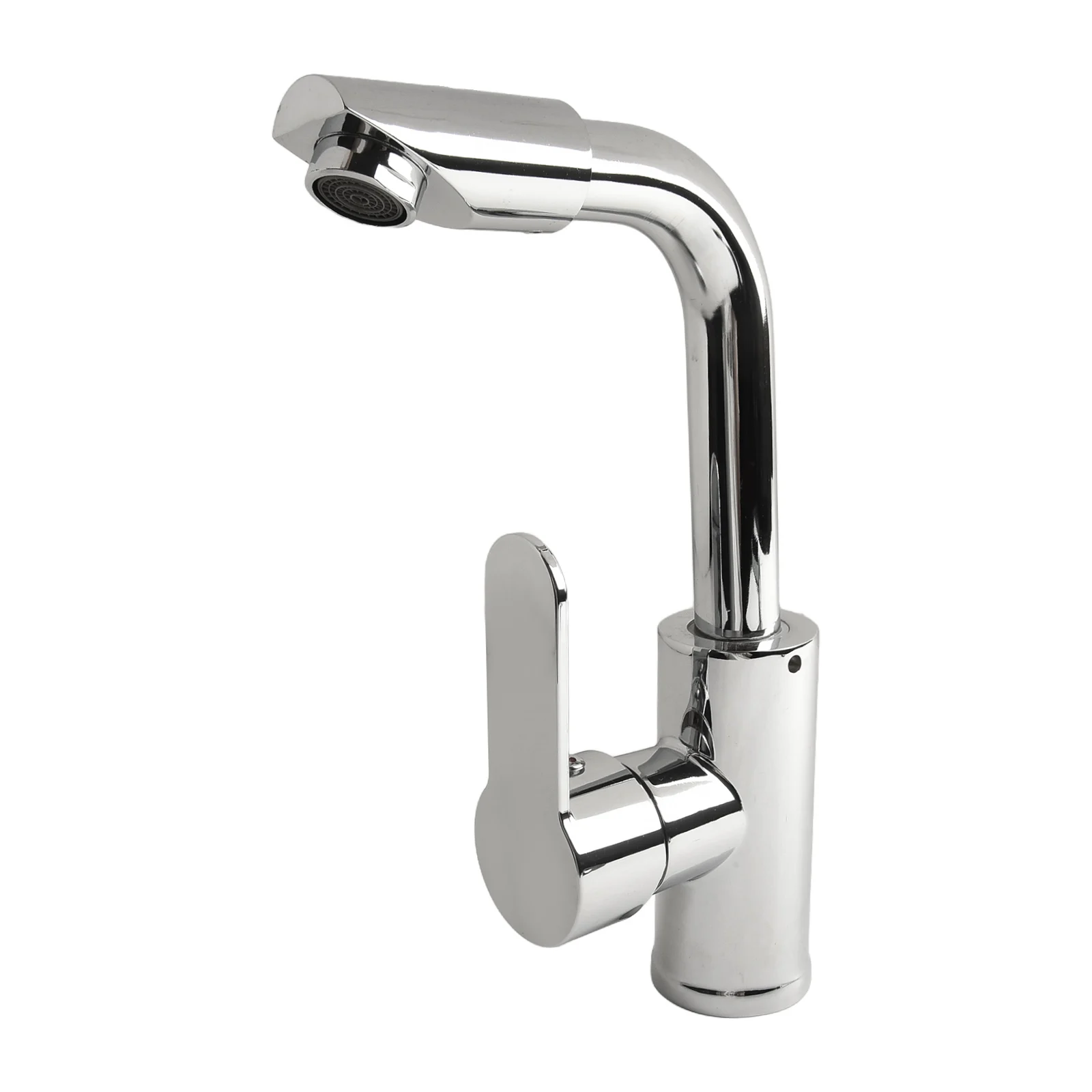 

Bathroom Faucet Washbasin Household Hot Cold Water Faucet 2-in-1 Sink Basin Faucet Stainless Steel Deck Mounted Mixer Tap