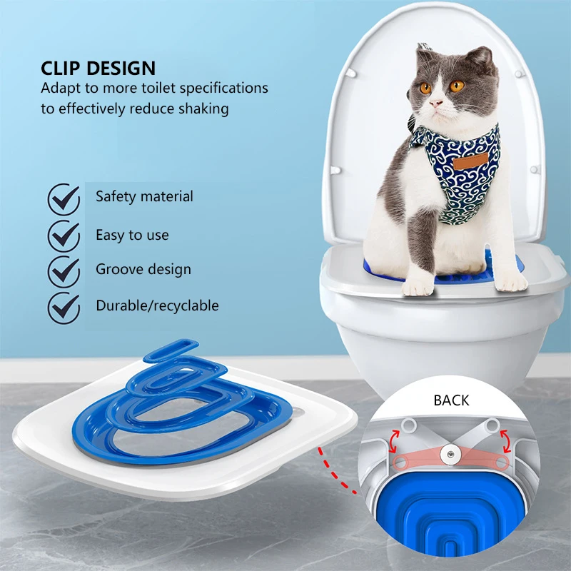 Cat Toilet Trainer Training Cat Toilet Trainer Reusable