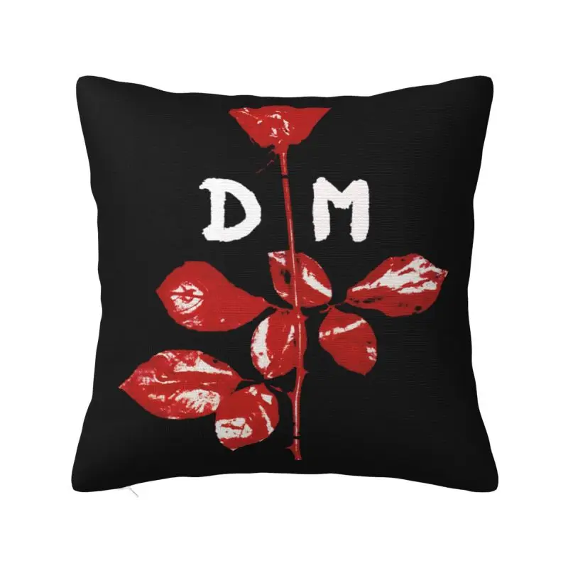 Electronic Rock Depeche Cool Mode Pillow Living Room Decoration Nordic Chair Cushion Square Pillowcase