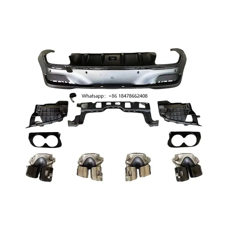 

Car Rear Bumper Assy for GLE Coupe C167 Modified GLe53 2020 Rear Lip Tailpipe Factory Direct Sale Bodykit