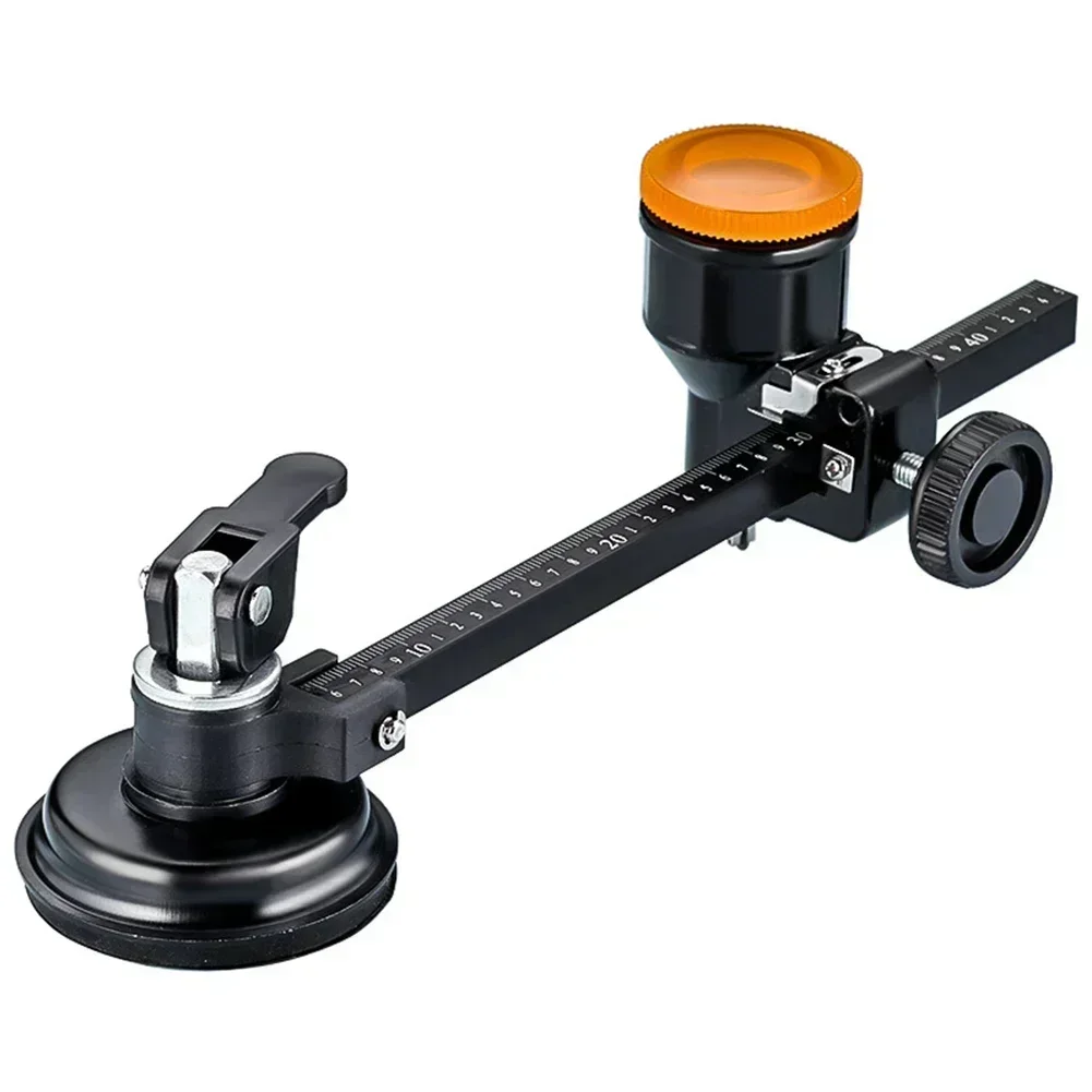 Glass Circle Cutter Adjustable Glass Circle Cutting Suction Cup Cutter With Round Handle Glass Cutter Round Cutting Tool