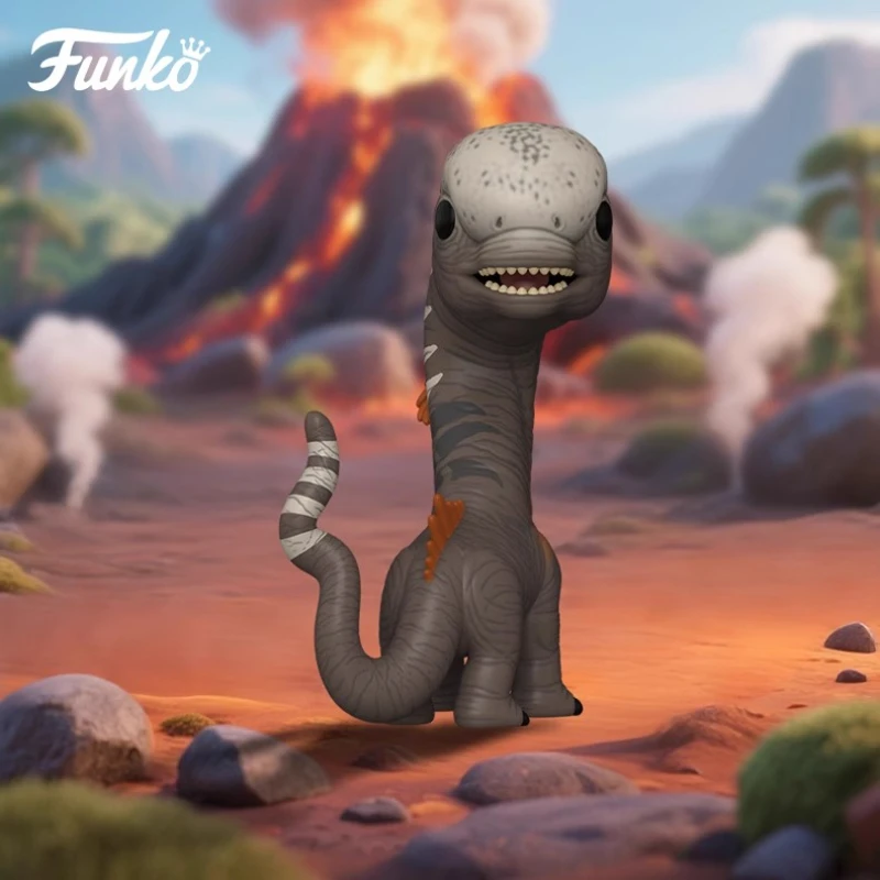 

Подлинное издание FUNKO POP Мир Юрского периода: Титанозавр Фильм Экшн Настольное украшение Орнамент Модель Игрушки Коллекционная модель