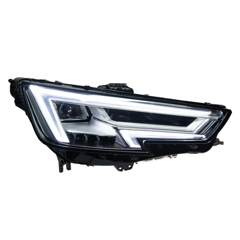 ￼ Suitable Specifically for 2017-2019 Audi A4 B9 Assembly A4L Modified LED Headlight Daytime Running Light Front L