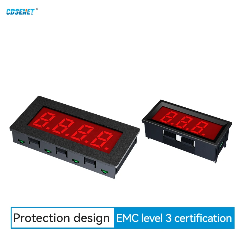 MODBUS RTU RS485 Serial LED Digital Tube Adjustable Display CDSENET EID051 Series PLC Industrial Communication 3/4/5/6 Bit