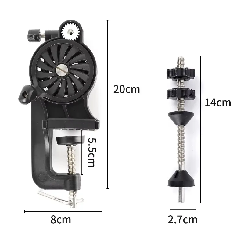Fishing line winding machine Adjustable portable table clip Fishing reel machine Winding and reclaiming machine equipment