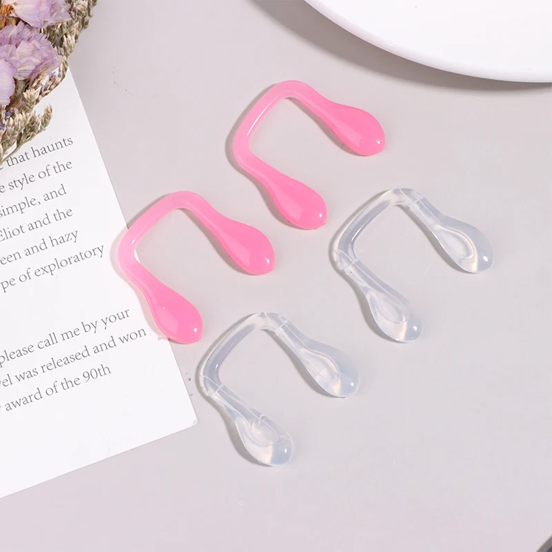 5Pcs Silicone U Shaped Nose Pads Eyeglasses Nose Clip Nose Bridge Anti Slip Holder Eyewear Accessories