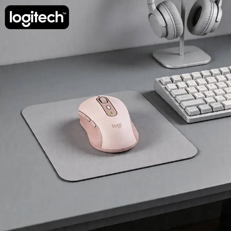 Logitech M650/M650L Wireless Mouse - Recycled Plastic Body, SmartWheel Scrolling, Ergonomic Grip, 24-Month Battery Life