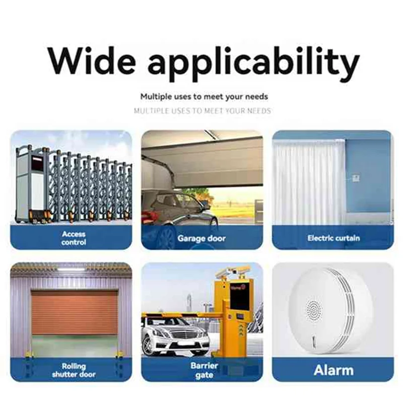 Abridor de puerta de garaje FULL-10PCS remoto 433,92 Mhz copia Control remoto abridor de controlador de puerta