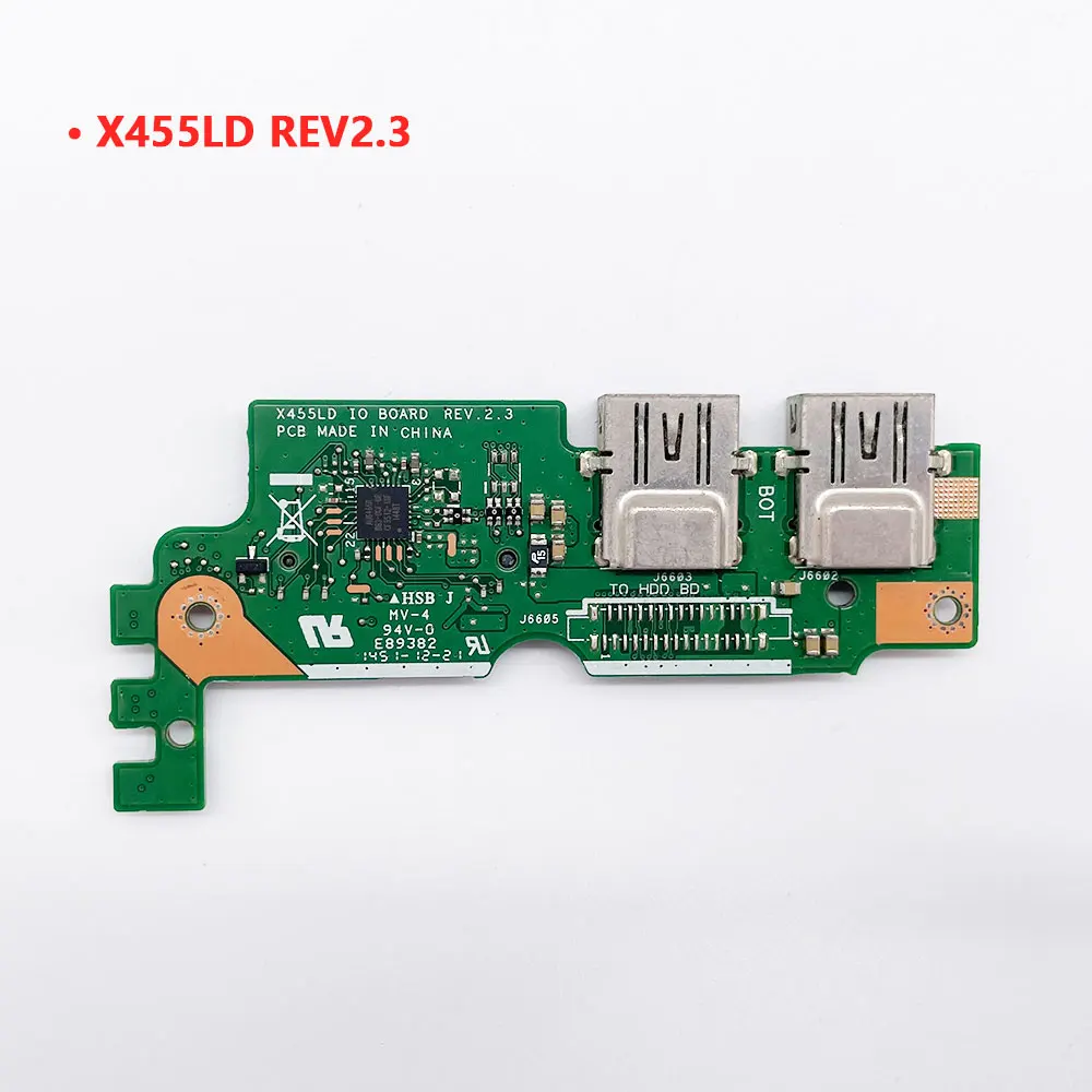 For ASUS X455L X455LD X455LJ X455LF X455DG X455WE A455L K455L F455L W419L Y483L DX882L Laptop USB audio Jack Card reader board