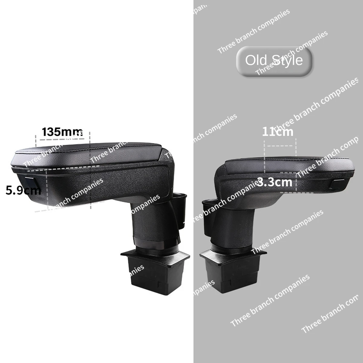 صندوق مسند الذراع المركزي الجديد لسيارة 2022 2023 Cx-3 2 #2