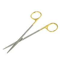 Tijeras roma para pelar cirugía plástica cosmética Nasal, herramienta de tijeras para cirugía Nasal de cabeza redonda y recta curvada de 12cm, 14cm y 16cm