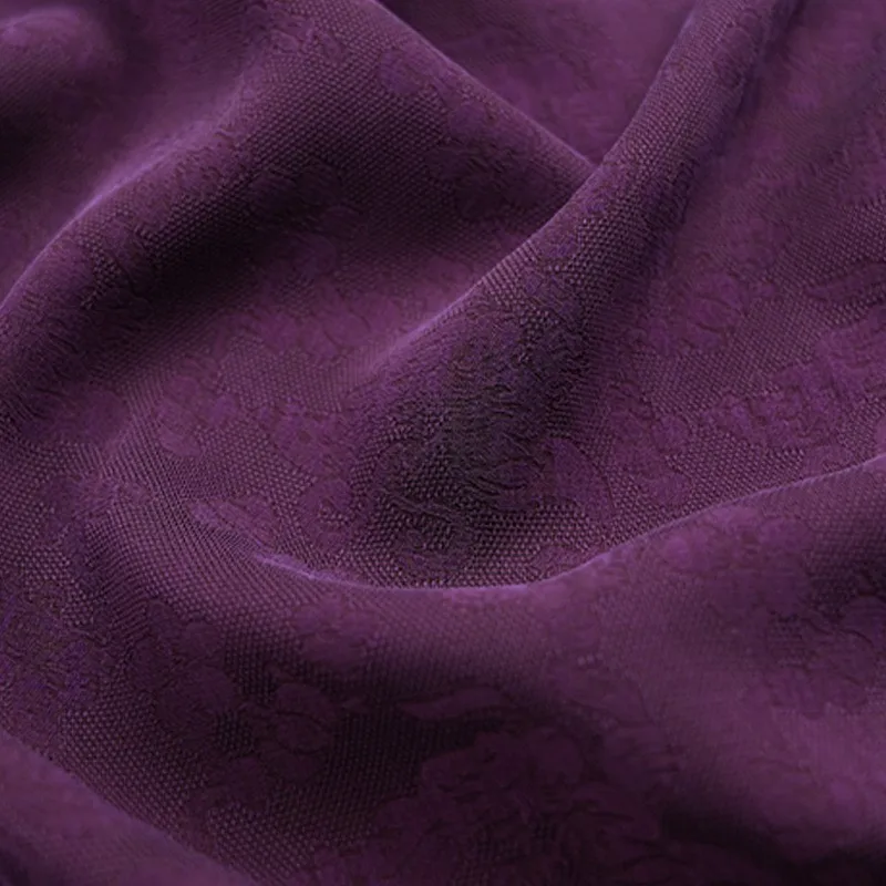 Silk flower ivy new Chinese-style Hanfu cheongsam and waistcoat fabric