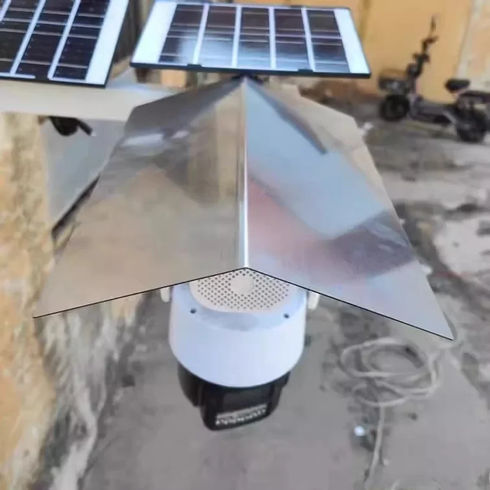 Observation Camera Rain Cover Built With Stainless Steel For Structural Integrity And Weather Resistance Outdoors