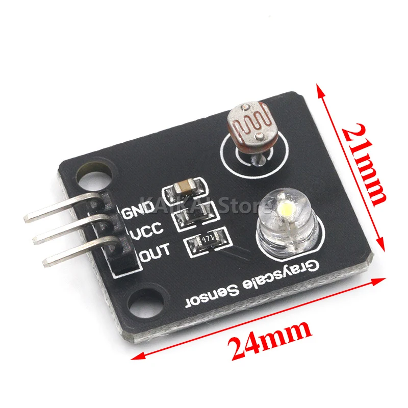 Photosensitive resistor Light Sensor Analog Grayscale Sensor Electronic Board Line finder tracking module For Arduino DIY Kit