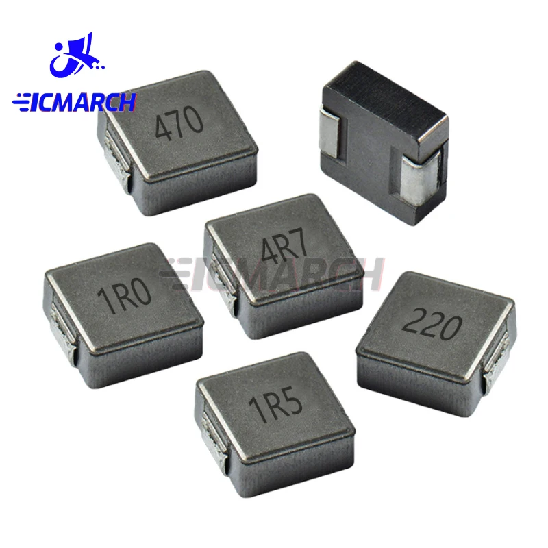 

10PCS 0650 SMD Power Inductor 1UH 1.5UH 2.2UH 3.3UH 4.7UH 6.8UH 10UH 15UH 22UH 33UH 47UH 1R0 1R5 2R2 7X7X5mm