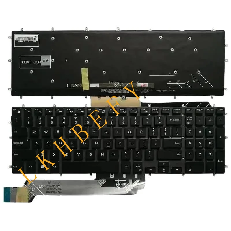 

^|^ New US Keyboard For Inspiron 7567 7566 7577 7587 7570 7580 Laptop English Layout BlueRedWhite Backlit