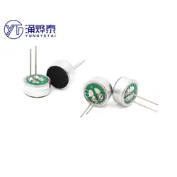 YYT 10PCS 9745P with pin microphone 9.7*4.5MM plug-in microphone EPE intercom recording microphone high sensitivity microphone