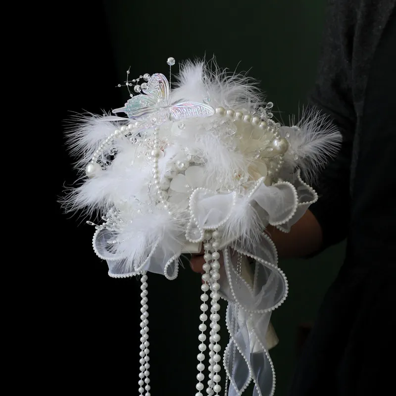 

Bridal bouquet Chinese wedding heavy industry gorgeous headgear Hanfu jewelry wedding accessories senior girlfriend