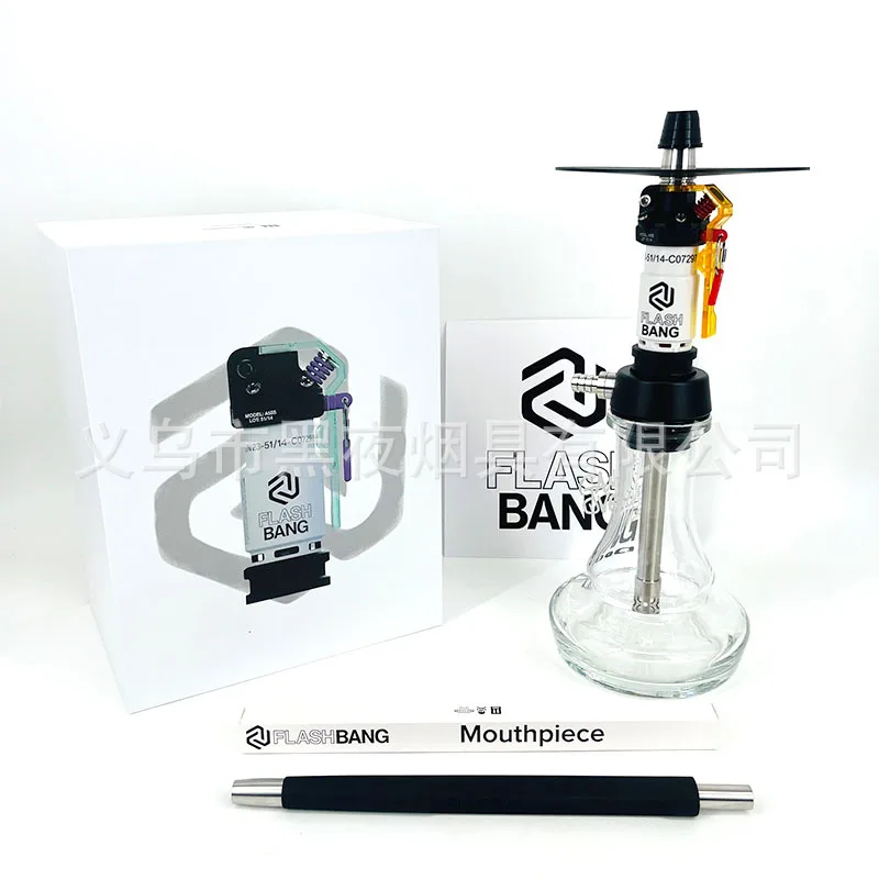 Portable Russian gift box Amotion Amotion flash bang hookah shisha hookah set