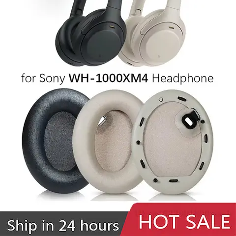 소니 WH-1000XM4 헤드폰 소프트 메모리 폼 패드 1000 XM4 1000XM4 이어 패드 용 교체 용 이어 패드 쿠션 좋은 품질