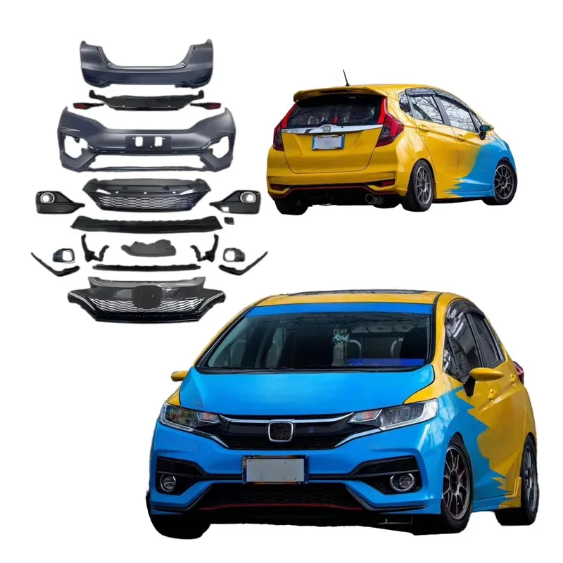 

Modification 2013-2025 for Fit GK5 RS High Quality Body Kit New Front and Rear Bumper Front Lip Grille