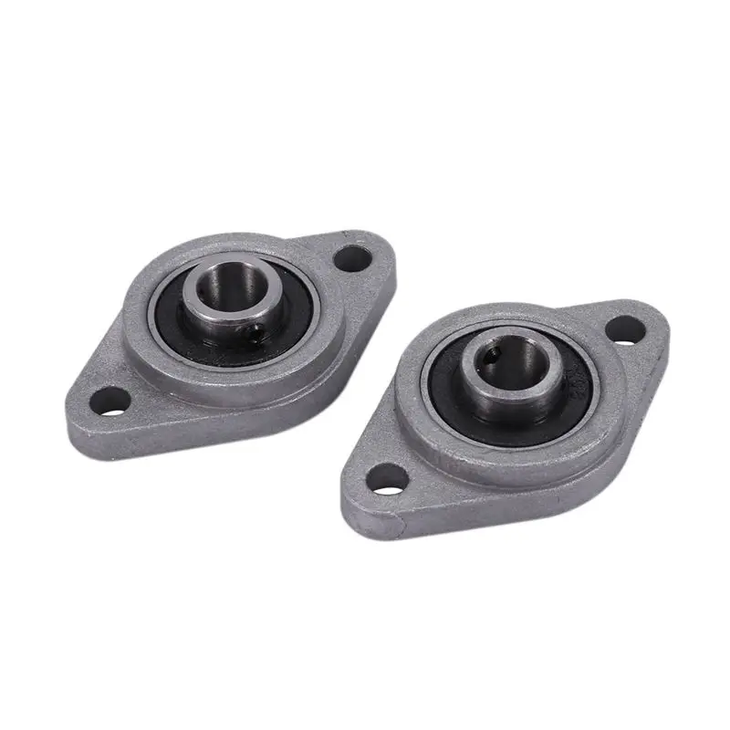 30 Pcs KFL08 8Mm Diameter Zinc Alloy Bearing Housing FL08 K08 Pillow Block Bearing - view 3