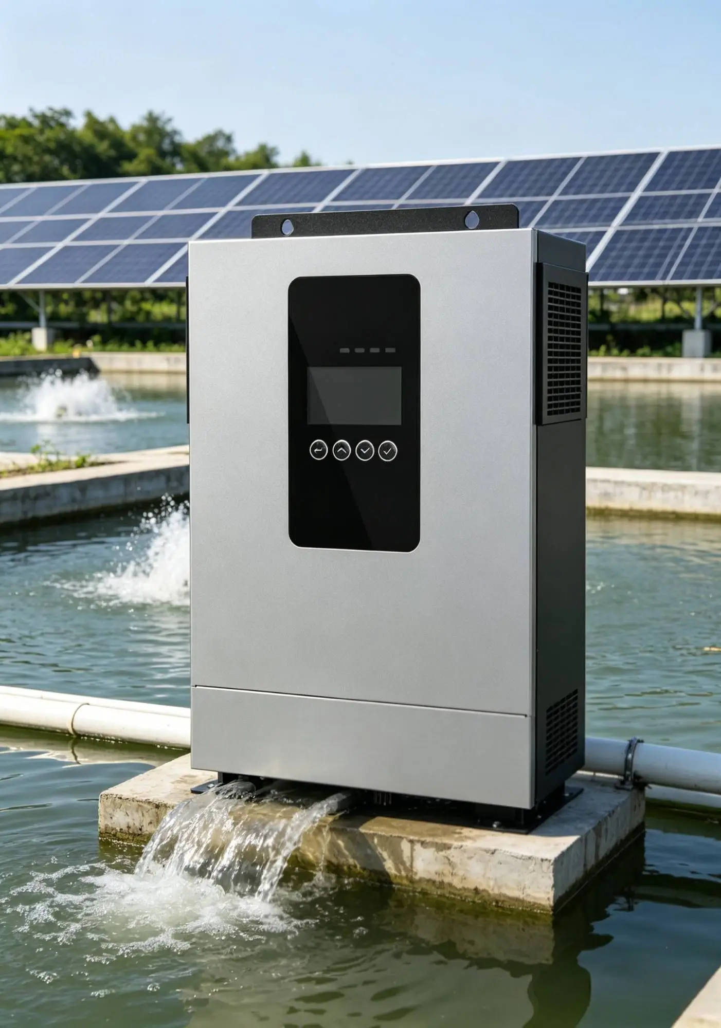 Solar Inverter With Battery 3.6kW 24V Pure Sine Wave China Best Seller For Home Solar Energy System Wide PV Input Voltage