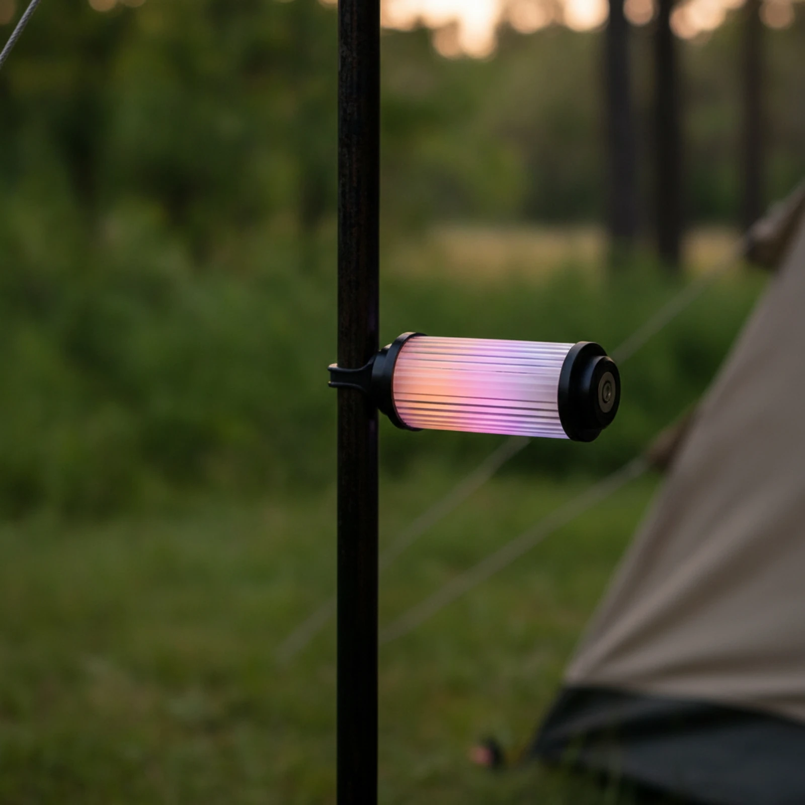 Camping Lantern with Adhesive Base Rechargeable Hanging Lantern Tent Light Handsunrestricted Weather-Resistant for Campers