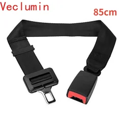 85CM High Quality 25-80cm Adjustable Car Auto Safety Seat Belt Seatbelt Extension Extender Buckle for Babies Chidren